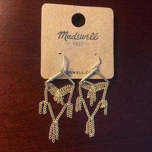 Madewell gold earrings